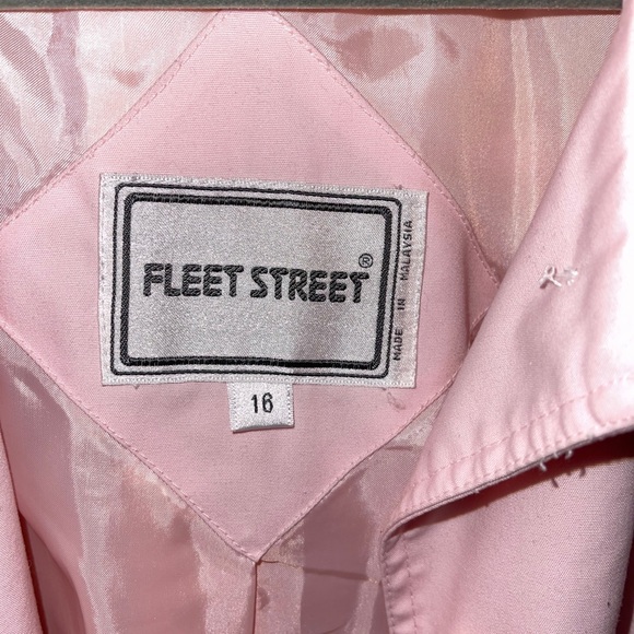VINTAGE 1990s Pink Button Up Jacket - Picture 2 of 8